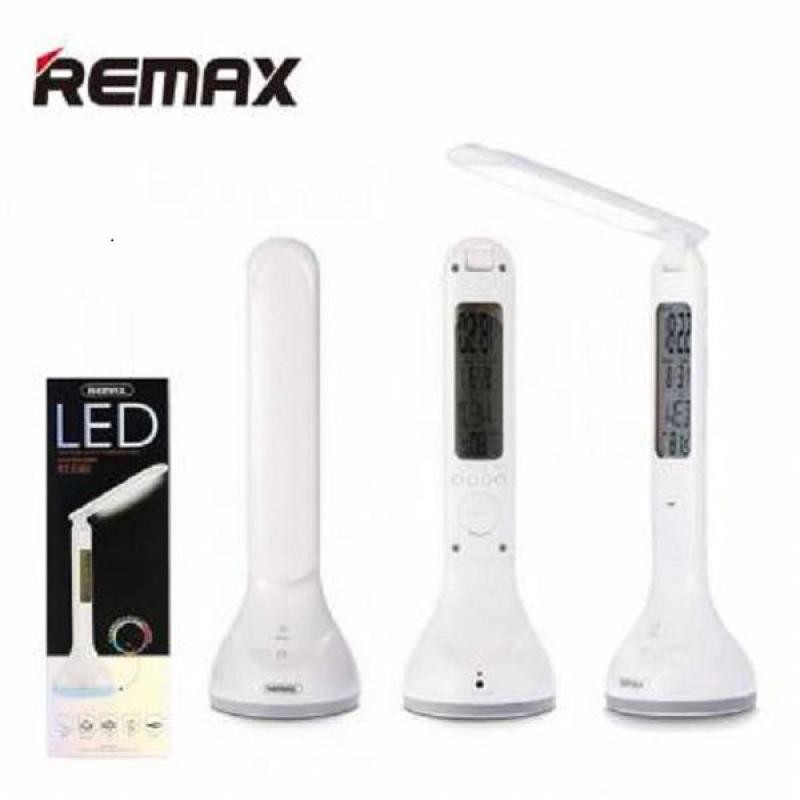 [FREESHIP][GIAO 2H]REMAX RT-E185 TIME SERIES LED: Đèn bàn LED tích điện chống cận 3 chế độ sáng - Hiển thị Ngày,Giờ,Nhiệ