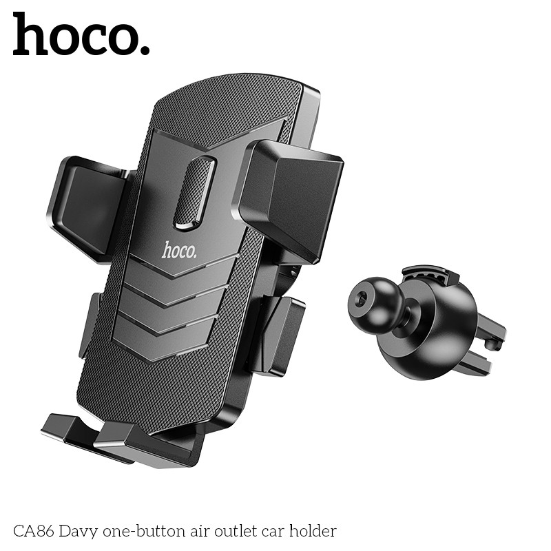 Giá đỡ, kẹp điện thoại cửa gió, điều hòa gắn trên ôtô Hoco CA86 - Chính hãng | BigBuy360 - bigbuy360.vn