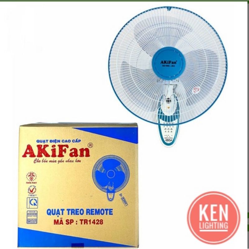 ♥️ Quạt Treo Remote AKIFAN - Hàng Việt Nam Giá Sinh Viên