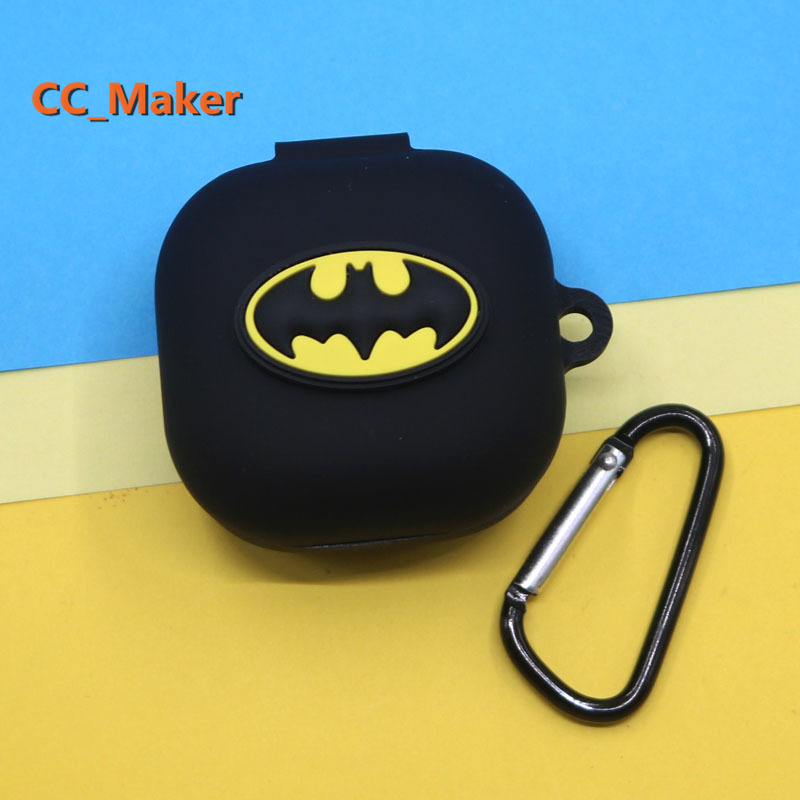 Vỏ bọc bảo vệ hộp sạc tai nghe Samsung Galaxy Buds Live bằng silicone dẻo họa tiết marvel/ starbucks | BigBuy360 - bigbuy360.vn