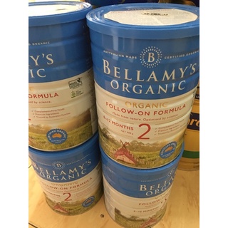 Sữa Bột Bellamy's Organic Số 1/2/3(900g)