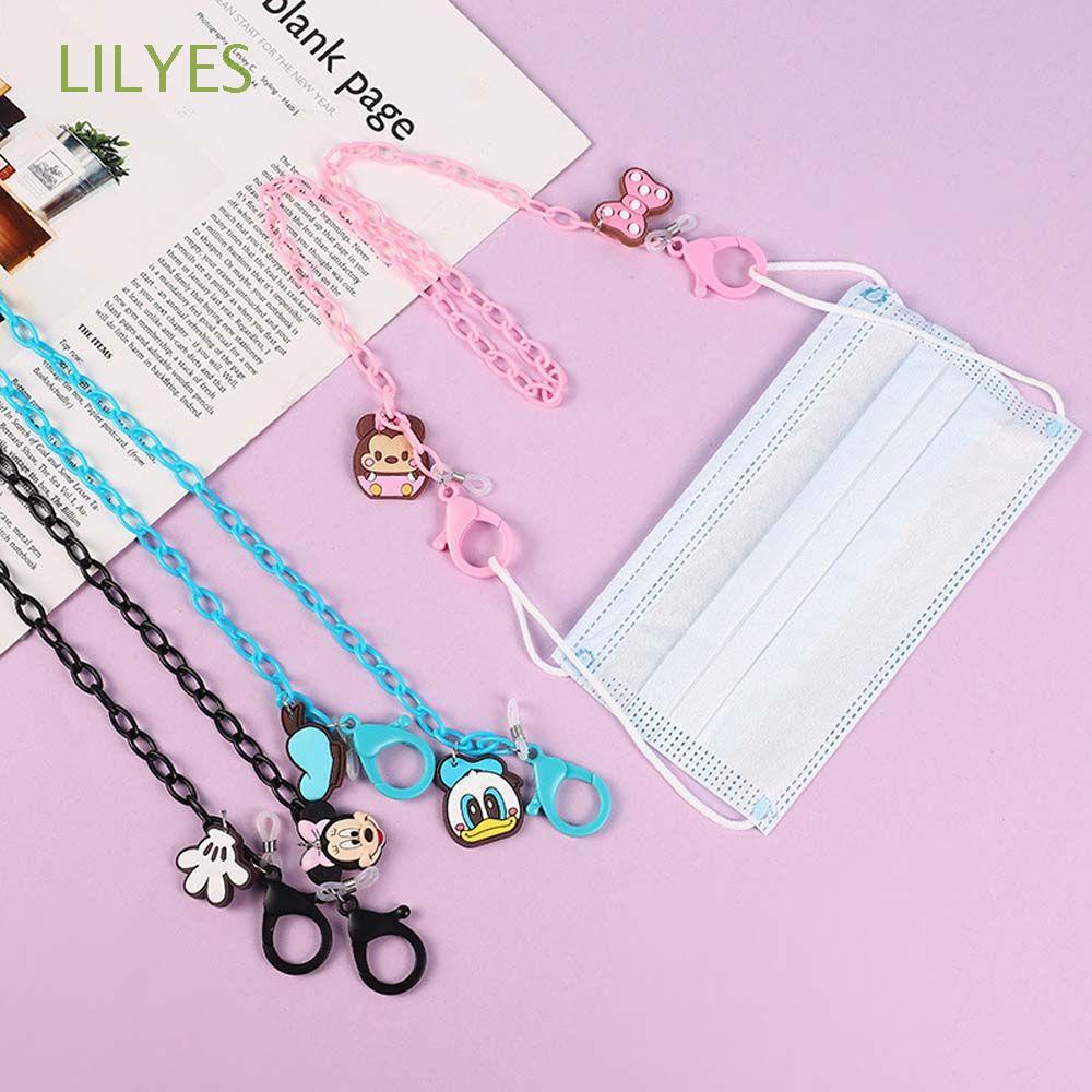 Dây Đeo Mắt Kính Màu Kẹo Chất Liệu Acrylic Thời Trang Cho Nữ