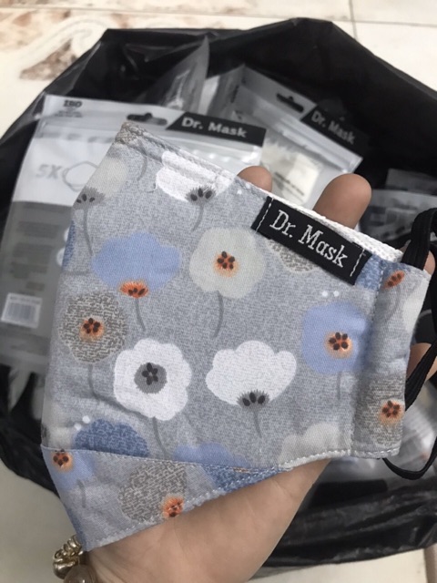 Khẩu trang vải 3d Dr Mask