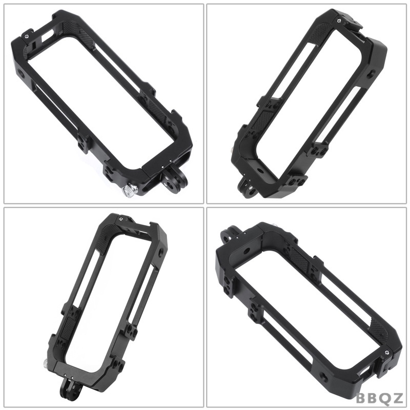 Khung Bảo Vệ Bằng Hợp Kim Nhôm Cnc Kèm Ngàm Gắn Bảo Vệ Cho Máy Ảnh Insta 360 One X2 | BigBuy360 - bigbuy360.vn