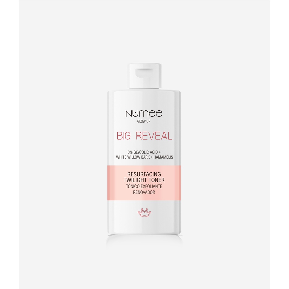[Tặng rửa mặt trong deal sốc] Nước hoa hồng Numee Glow Up AHA 5%  tẩy tế bào chết, dưỡng mịn da 150ML