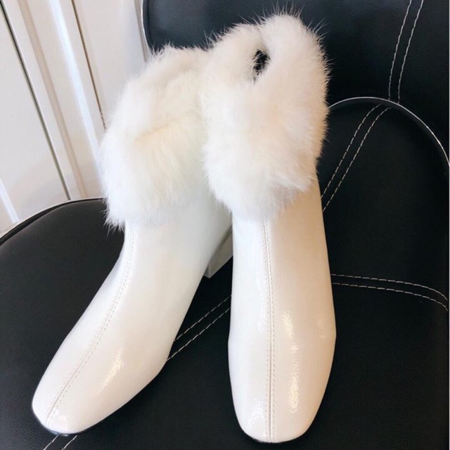Boot cổ lông