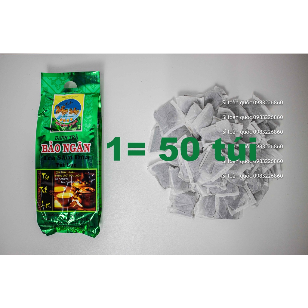 SỈ TRÀ SÂM DỨA BẢO NGÂN TÚI LỌC 350G