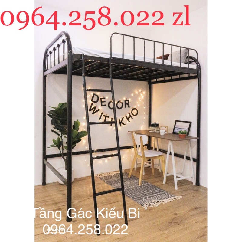 Giường Tầng Gác kiểu Bi Tròn - freeship HCM