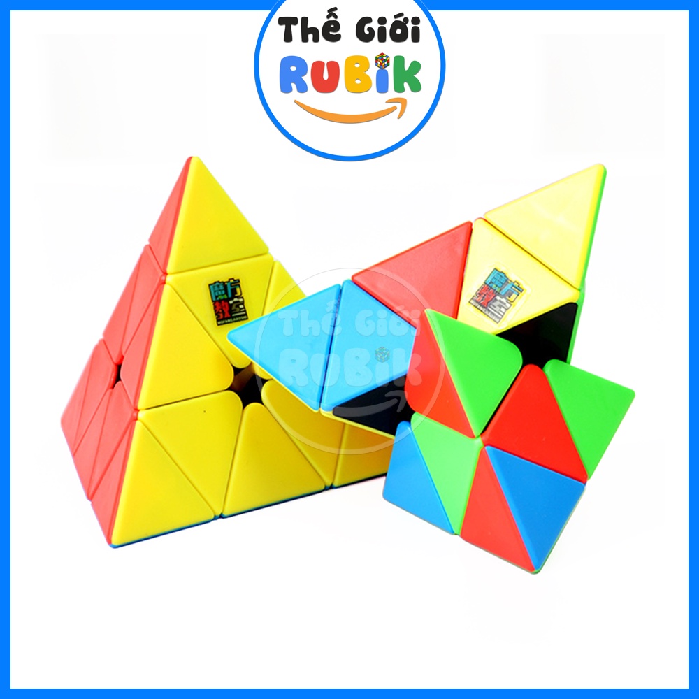 Rubik MoYu Pyraminx M 3x3 Tam Giác Có Nam Châm | Thế Giới Rubik