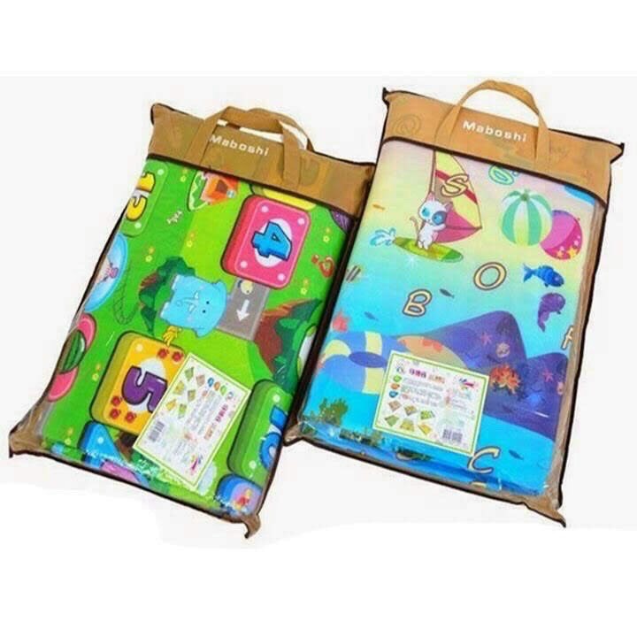 Thảm Xốp 2 Mặt Cho Bé Thảm Trải Sàn Chống Trơn Trượt Nhiều Kích cỡ, mẫu ngẫu nhiên