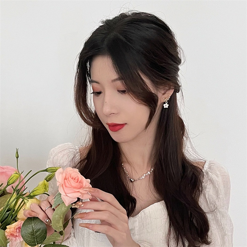 [Augustcloth | AugustJewelry] Bông tai/ Hoa tai có nơ và đính bông hoa