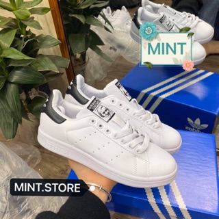 Giày thể thao sneaker stan smith gót đen