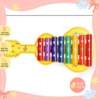 Đàn gỗ guitar 8 thanh cho bé