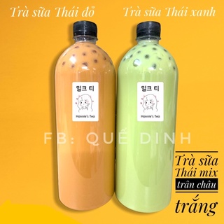 TRÀ SỮA THÁI XANH, THÁI ĐỎ HANNIE