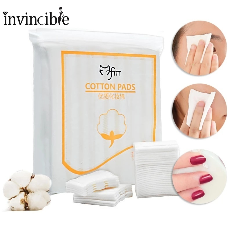 Túi 222 Miếng Bông Cotton Không Dệt Mềm Mại Hai Mặt Dùng Một Lần Chăm Sóc Da Mặt/Trang Điểm Cho Nữ