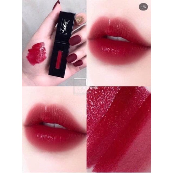 Son YSL Vinyl Lip Cream 409 Burgundy Vibes