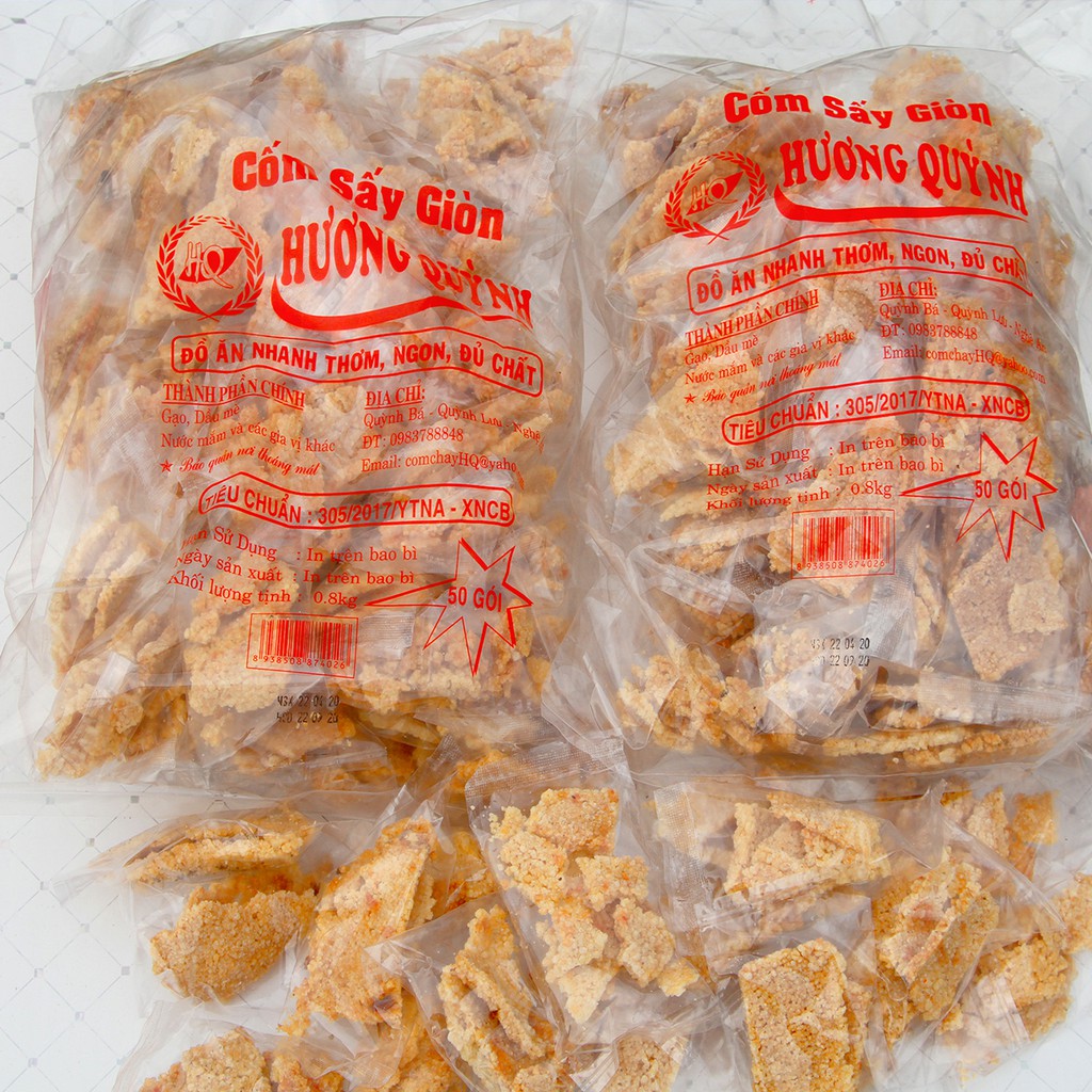 Cơm Cháy mắm ruốc đặc sản Nghệ An bao ngon bao nghiện [1 gói] | BigBuy360 - bigbuy360.vn