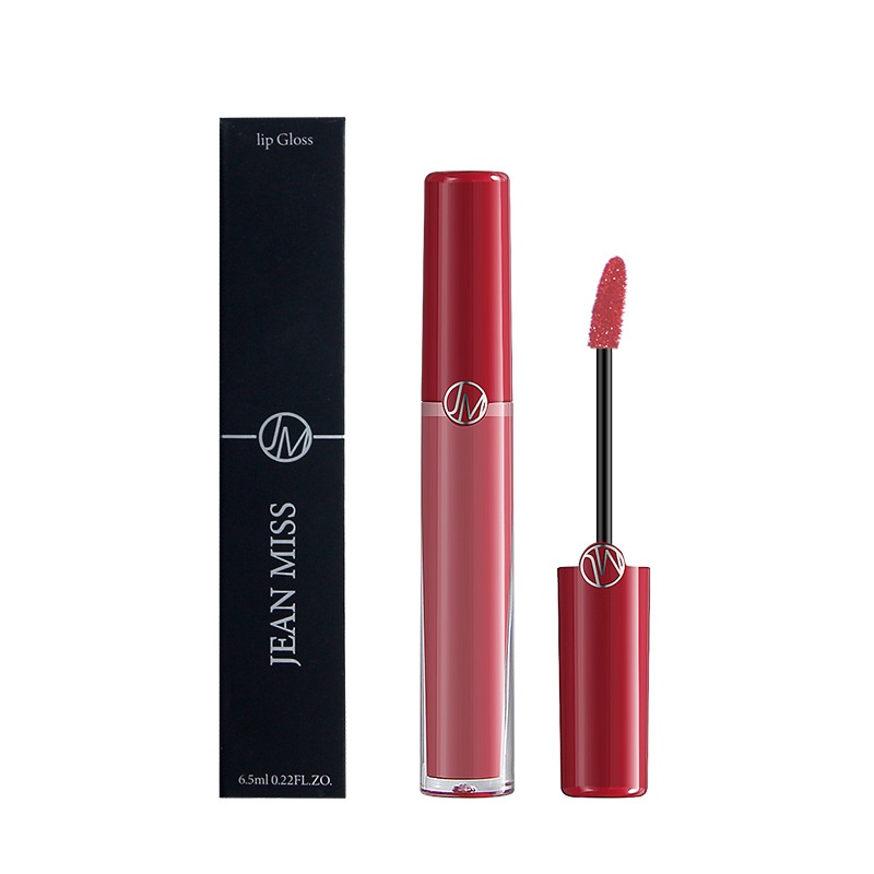 Son Môi Dưỡng Ẩm Lâu Trôi Chống Dính Cốc Thiết Kế Vỏ Màu Đỏ Nhỏ Nhắn Dành Cho Học Sinh