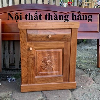 Tủ để đầu giường gỗ xoan đào