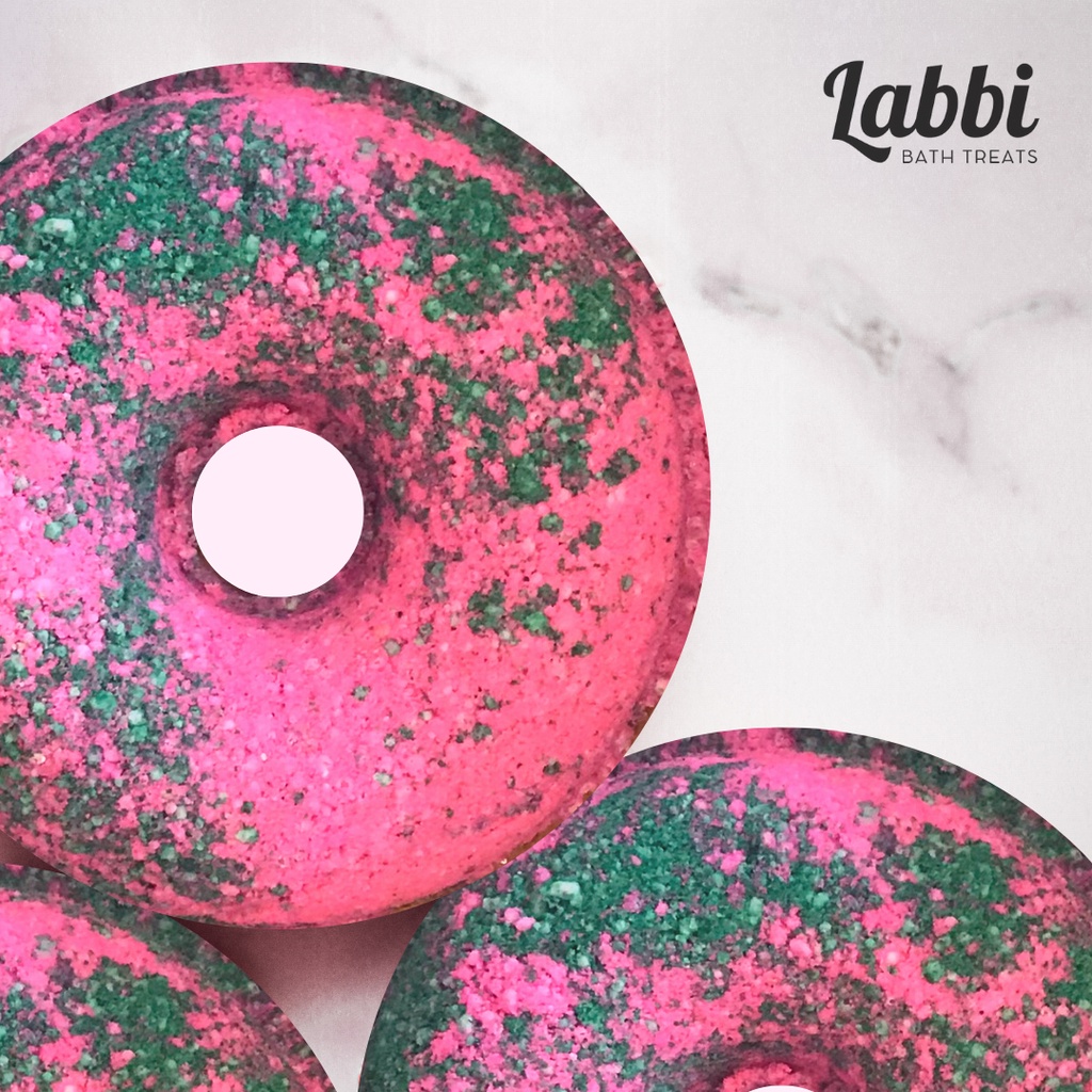TASTY DONUT [Labbi] Bath bomb / Viên sủi bồn tắm / Bom tắm / Viên thả bồn tắm / Bathbomb