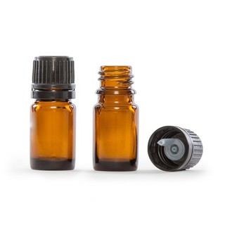 Lọ Thủy Tinh 10ml Màu Nâu 2 Nắp Loại Nhỏ Giọt