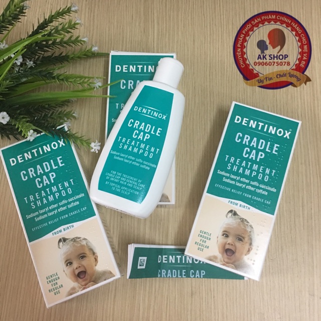 Dầu gội trị cứt trâu Dentinox hàng chính hãng UK