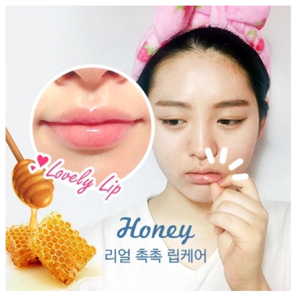 Mặt nạ ngủ môi - son dưỡng mật ong Prreti Honey Berry Lip Sleeping Mask