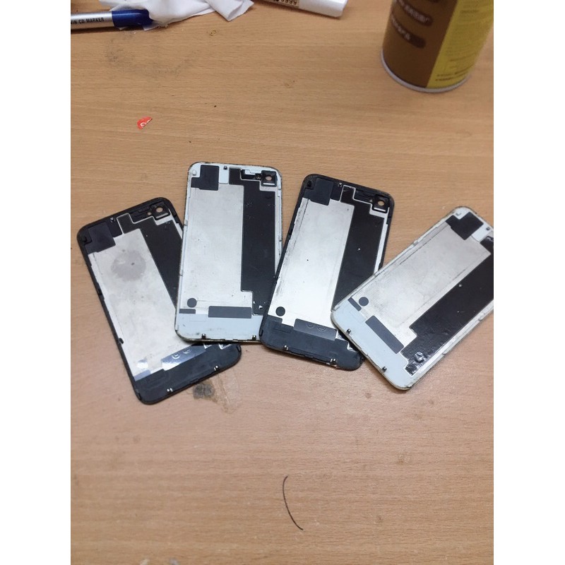 [Đồng giá 25k] Nắp lưng Iphone 4G-4S_đen-trắng_bóc máy_linh kiện điện thoại | BigBuy360 - bigbuy360.vn