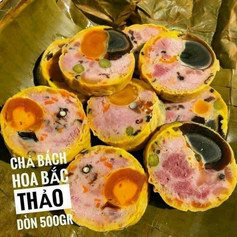 Chả Hoa Bách thảo trứng muối | Hàng date mới liên tục [ship hỏa tốc HCM]