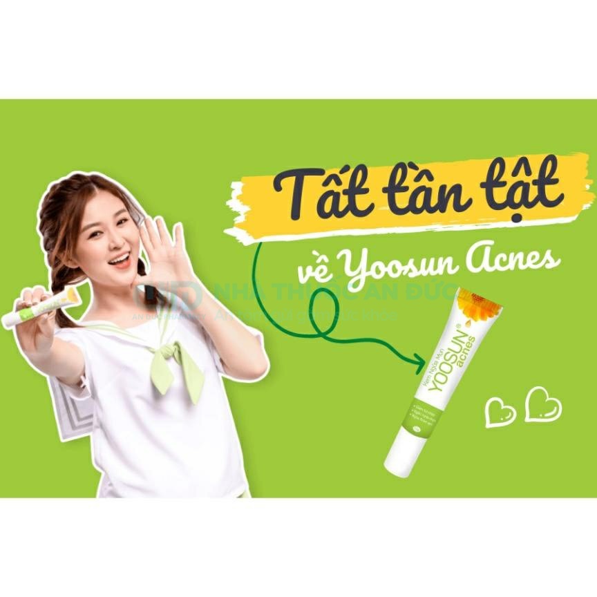 Kem Ngừa Mụn Yoosun Acnes 15g, Ngăn Ngừa Mụn Kiểm Soát Bã Nhờn, Tái Tạo Phục Hồi Da – Nhà thuốc An Đức