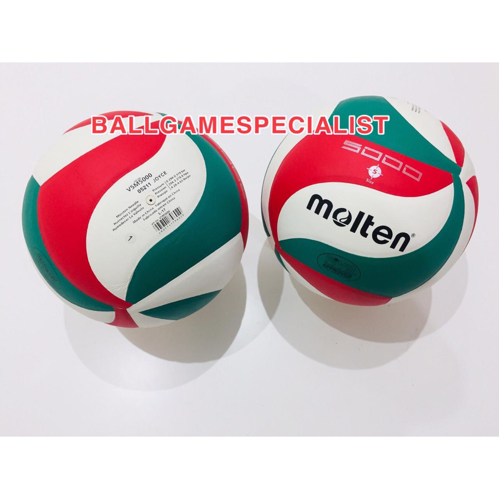 Quả Bóng Chuyền Volley Volley Molten V5m 5000 Bằng Da Pu Cao Cấp