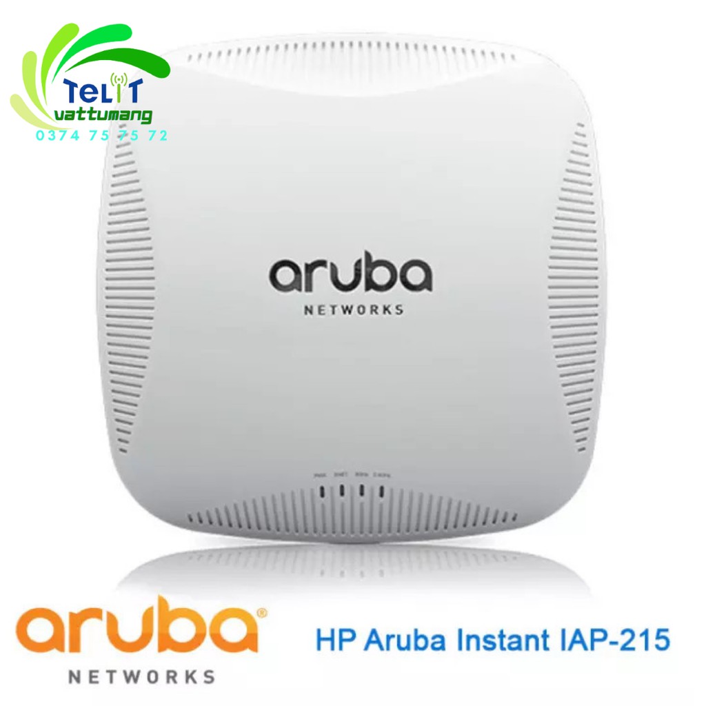 Wifi Aruba IAP-215 US tốc độ cao chuẩn AC