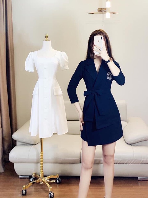 🍓SET ÁO VEST KÈM ĐAI + QUẦN GIẢ VÁY | BigBuy360 - bigbuy360.vn