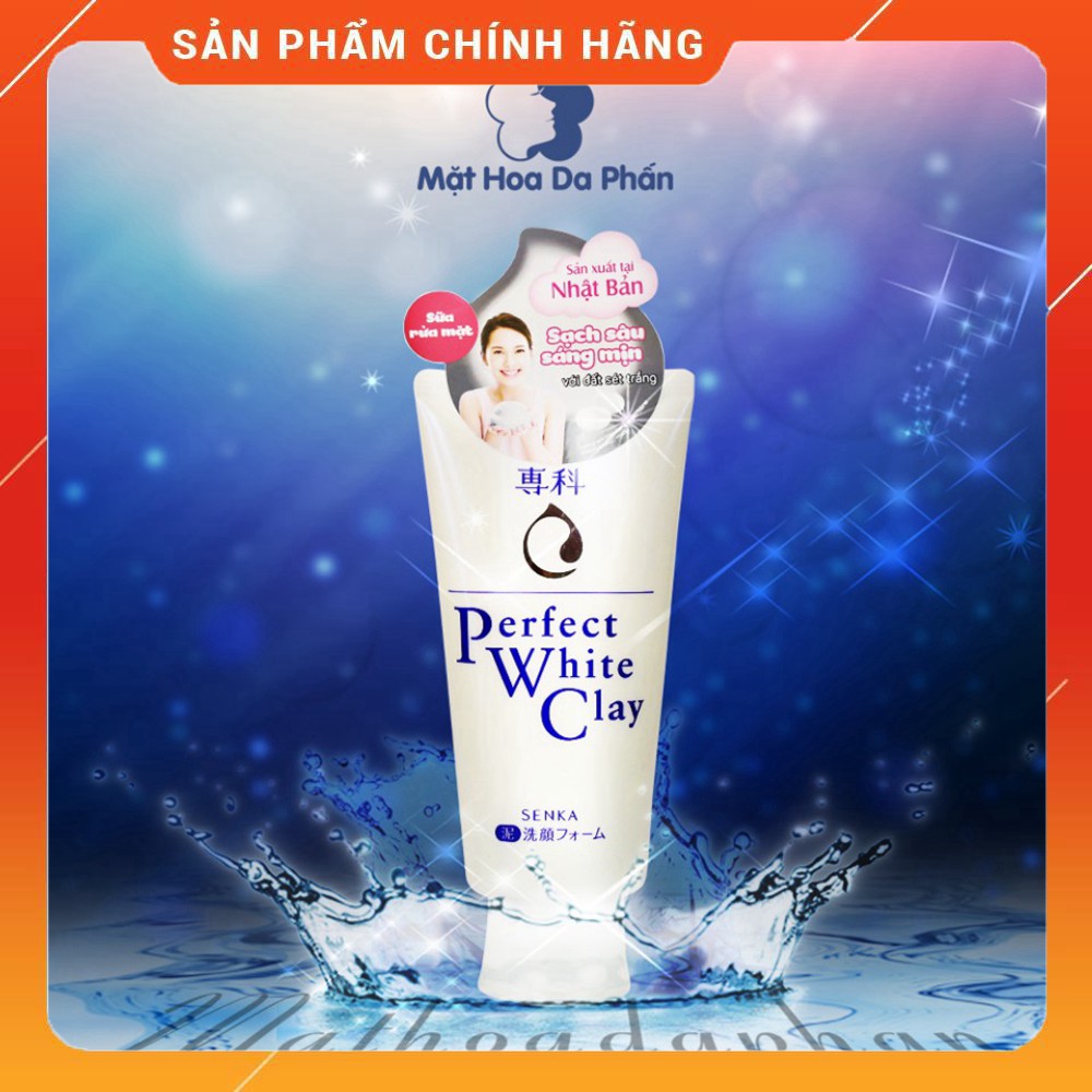 [Hàng nhập khẩu] Sữa rửa mặt sáng da Senka 120gr