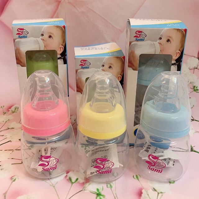 Bình sữa sơ sinh cổ hẹp 60ml
