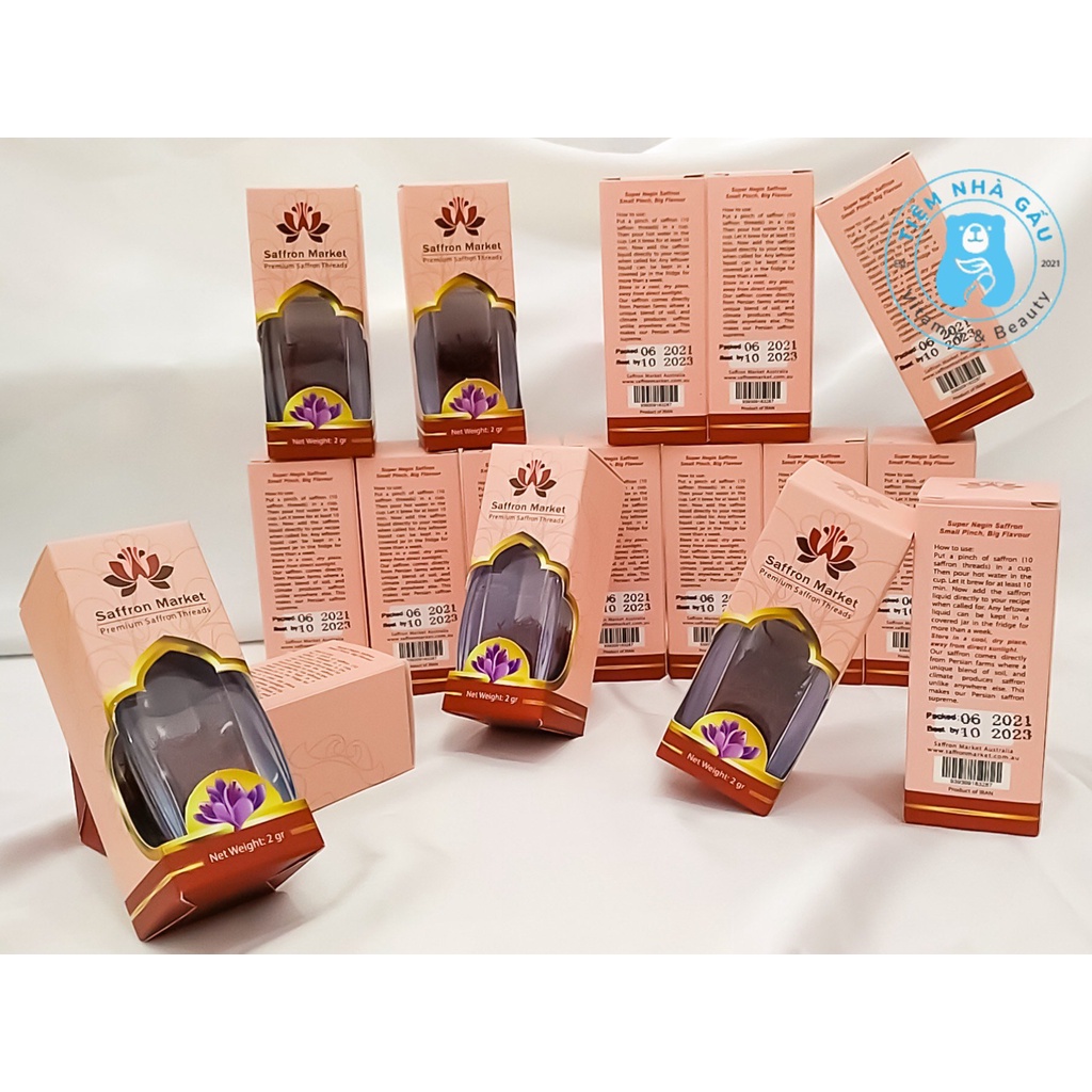 (2 gram Saffron) Nhụy hoa nghệ tây Iran, nhập khẩu Úc | BigBuy360 - bigbuy360.vn