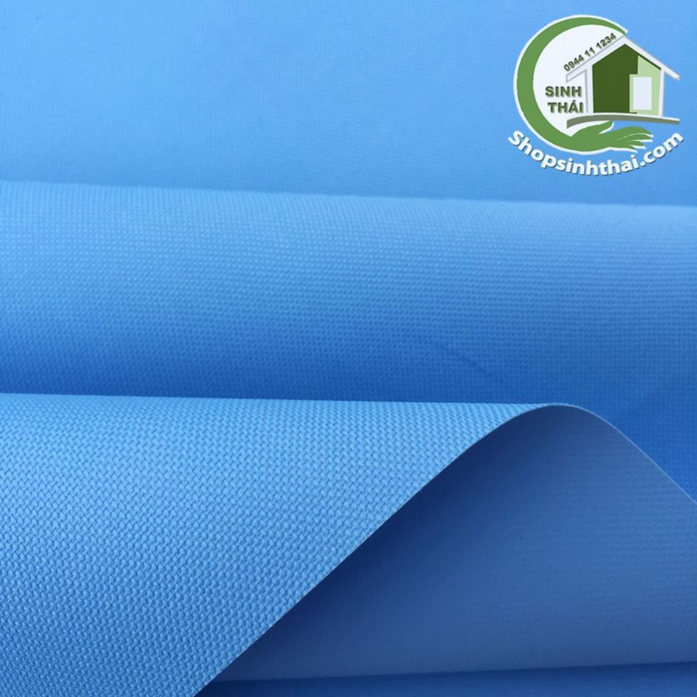 Phông nền vải bố PVC màu xanh dương chụp hình ảnh sản phẩm - may rèm, may balo túi xách