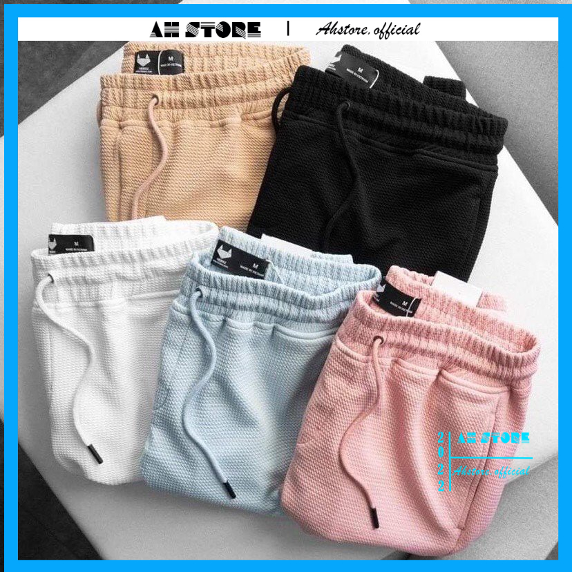 Quần short nam thể thao cao cấp, quần đùi nam chất thun xốp co giãn 4 chiều dày dặn -  AHSTORE