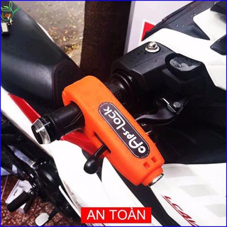 Ổ khóa phanh thông minh chống trộm xe máy, xe đạp