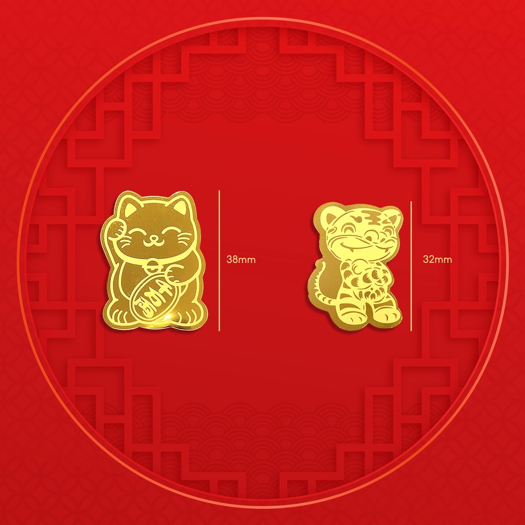 Miếng Dán Sticker Tài Lộc Mạ Vàng cho ốp lưng 6/6plus/6s/6splus/7/7plus/8/8plus/x/xs/11/12/13/14/pro/max/promax/plus