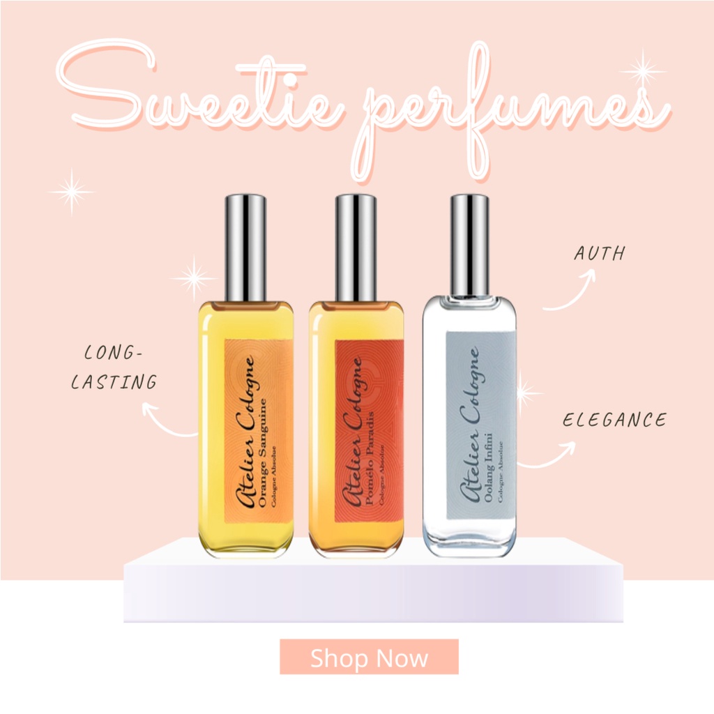 Mẫu thử nước hoa Atelier Cologne đa hương Tester 5ml/10ml