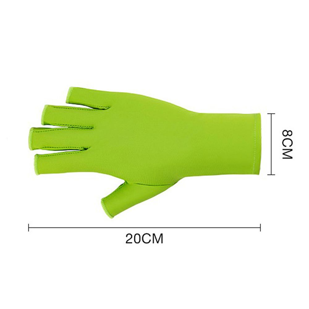 1 Cặp Găng Tay Gel UV Mềm Mại Chống Bức Xạ Dùng Để Hong Khô Móng Nghệ Thuật