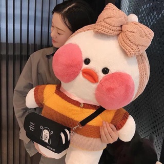 Vịt bông môi tều size 80 cực cute