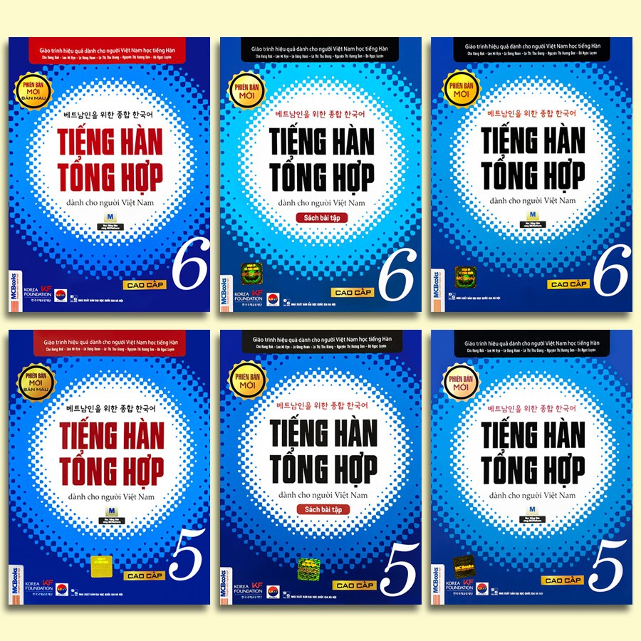 Sách - Tiếng Hàn Tổng Hợp Dành Cho Người Việt Nam - Cao Cấp (Lẻ tùy chọn)