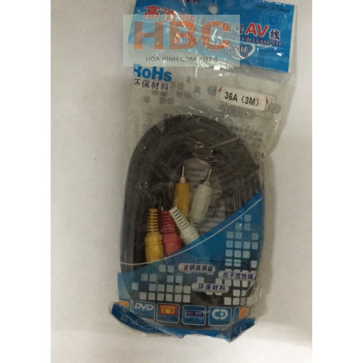 Dây AV SOUER 6 đầu AV 1.5m