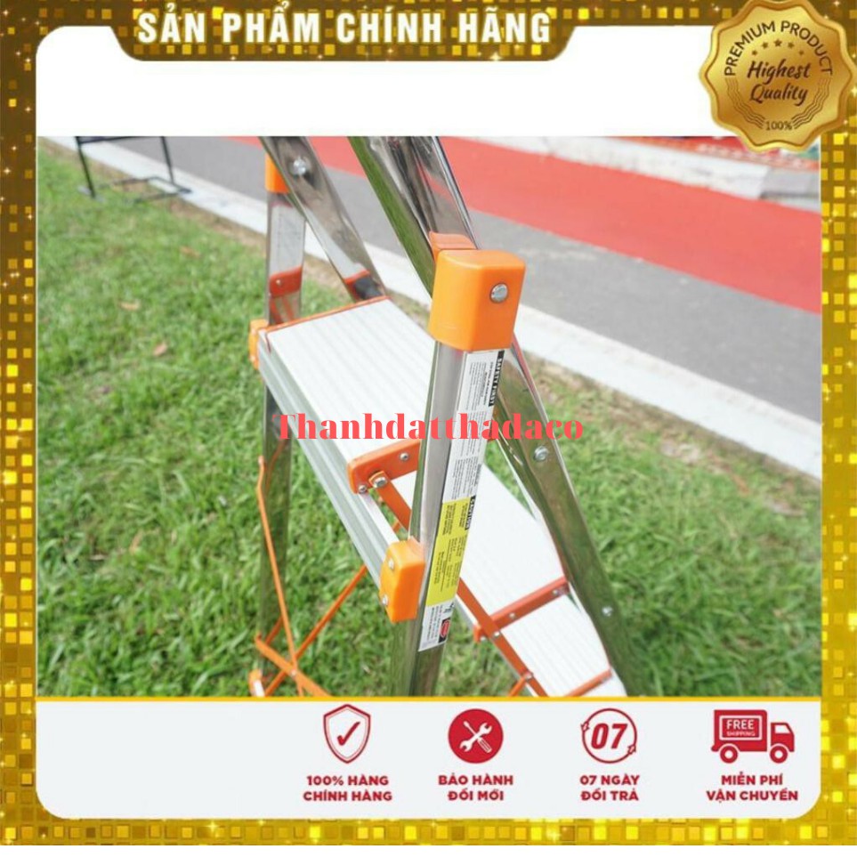 Thang ghế nhôm 3 bậc, 4 bậc, 5 bậc