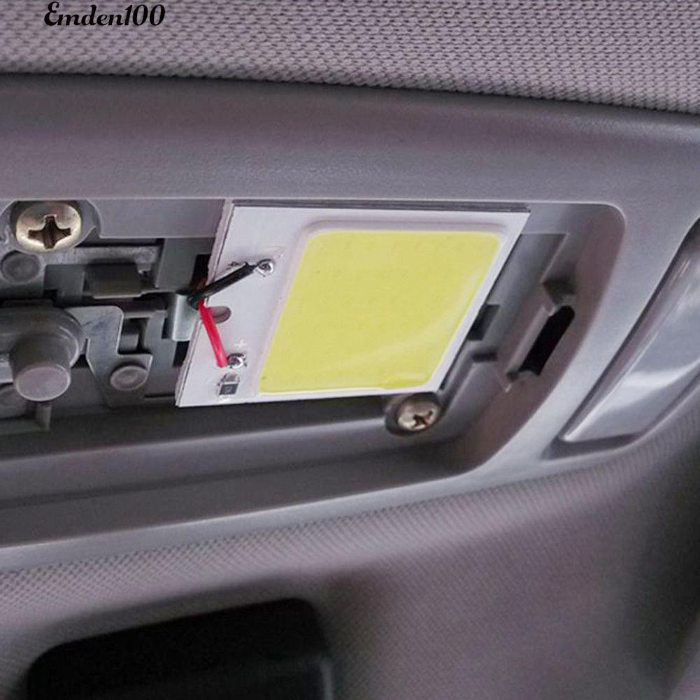 Bảng đèn LED trợ sáng 48 SMD COB T10 4W 12V cho xe hơi