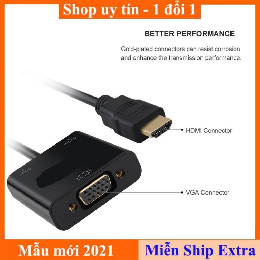 [ Xả kho tết] Đầu chuyển hdmi,Chuyển đổi HDMI sang VGA - bảo hành uy tín 1 đổi 1