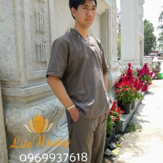 Áo lam đi chùa dành cho nam
