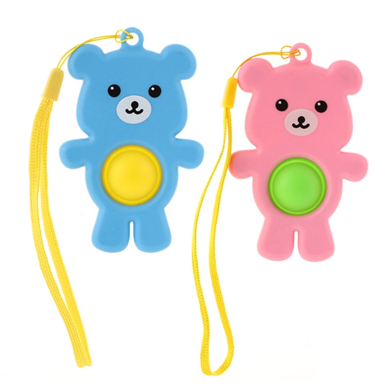 Móc Khóa Hình Gấu WMMB Giúp Giảm Căng Thẳng